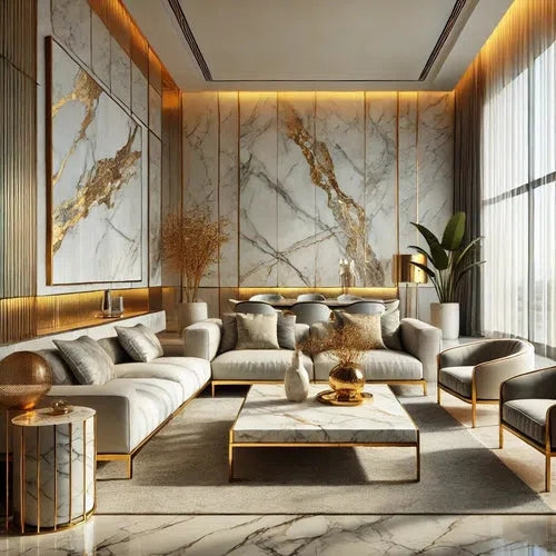 Calacatta Gold Marble: Timeless Elegance and 2024 Trends in Luxury Design