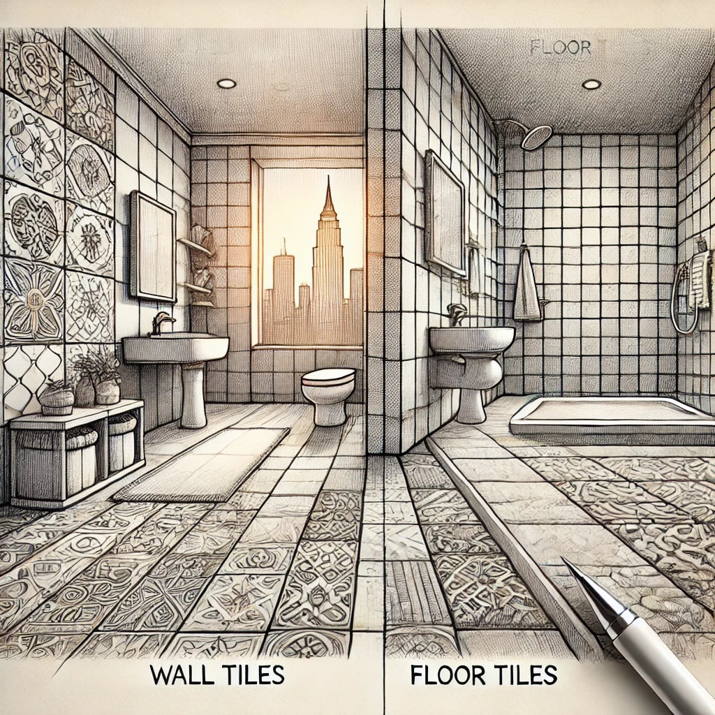 Wall Tile vs. Floor Tile: What’s the Difference?