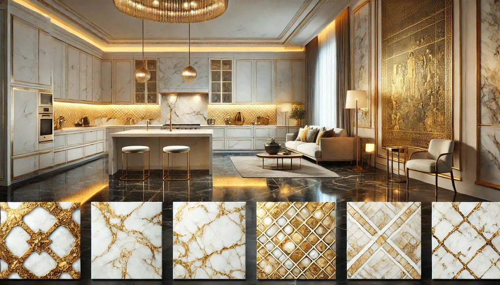 The Ultimate Guide to Italian Calacatta Gold Marble: Timeless Elegance in Calacatta Marble Tiles, Mosaics, Backsplashes, and More