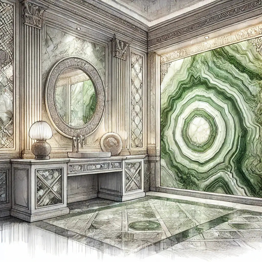 The Timeless Beauty of Onyx: Green, White, and Honey Onyx for Stunning Interiors