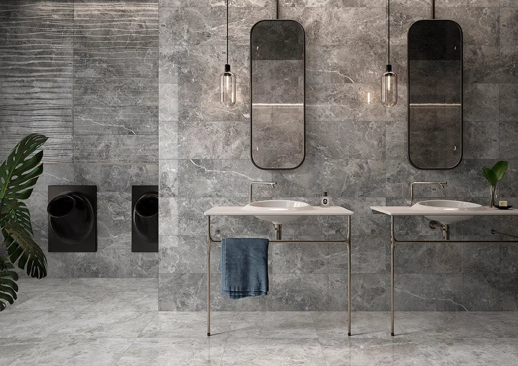 Tundra Gray Marble Collection: The Elegance of Silver Hues in Modern Design