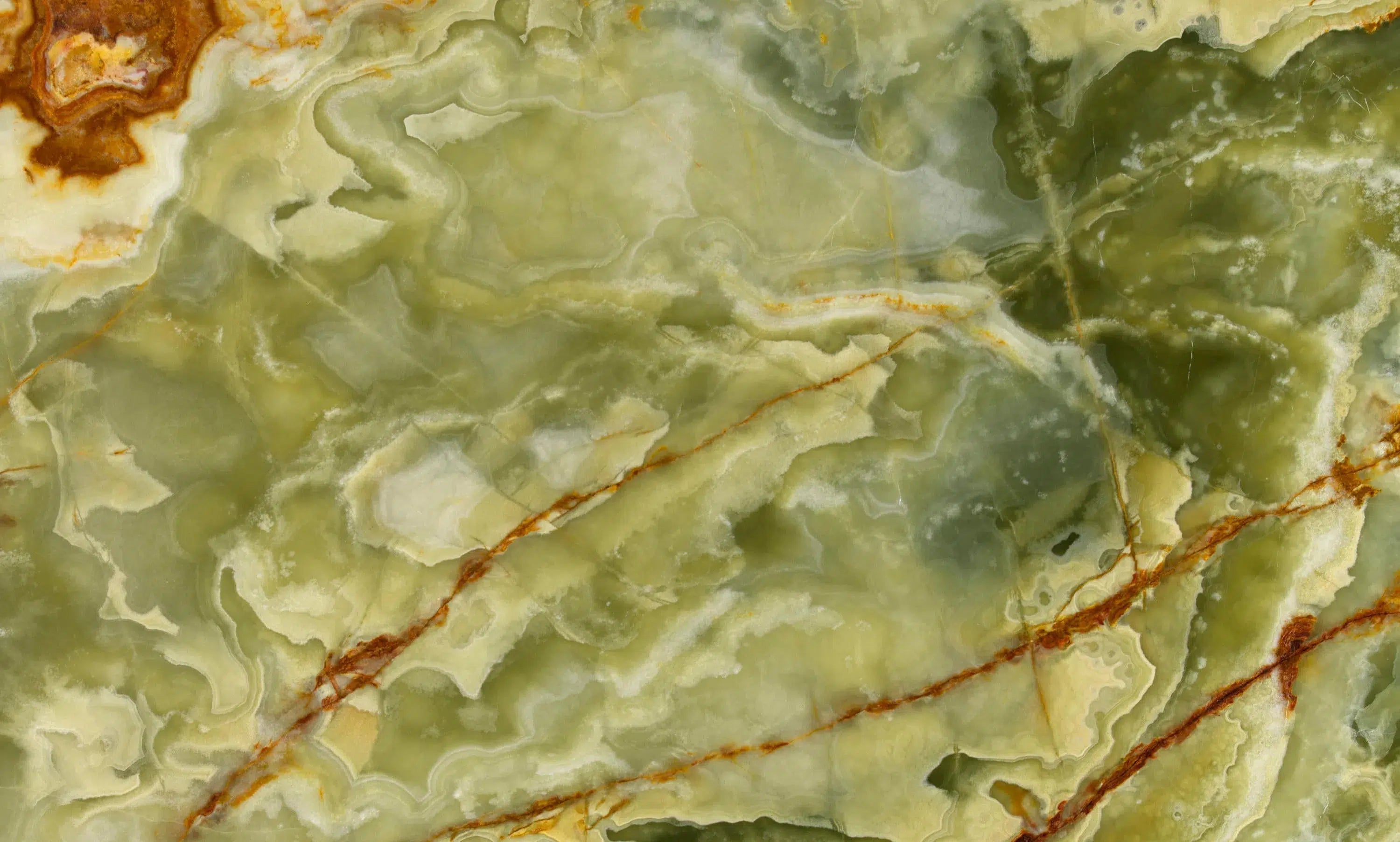 Green Onyx Marble - SurfacesGalore