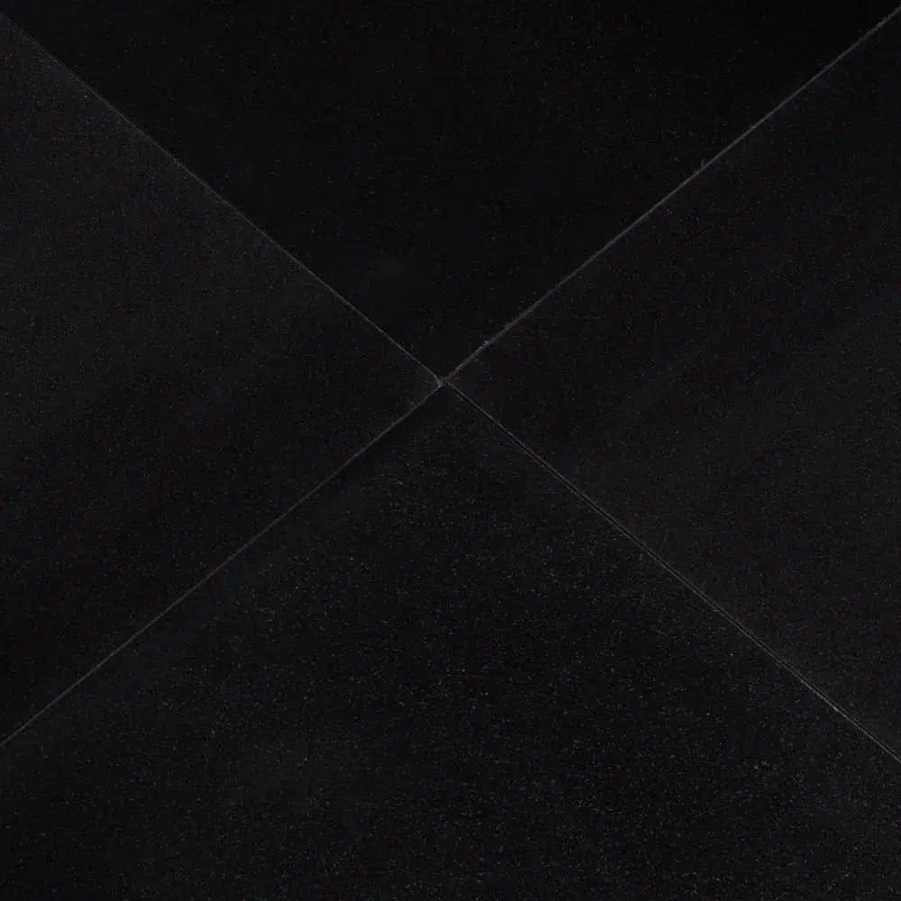 Absolute Black 12X12 Granite Polished - SurfacesGalore