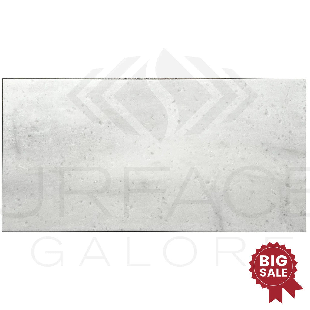 Agean White Marble 12X24 Polished Tile 160 Sq.Ft. - Discounted, Marble/Travertine Clearance Sale - SurfacesGalore