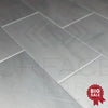 Agean White / Snow White Marble 6X12 Polished Tile 160 Sq.Ft. - Discounted, Marble/Travertine Clearance Sale - SurfacesGalore