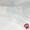 Agean White / Snow White Marble 6X12 Polished Tile 160 Sq.Ft. - Discounted, Marble/Travertine Clearance Sale - SurfacesGalore