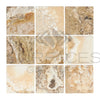 Antico Onyx Travertine 12X12 Antique Hand Tumbled