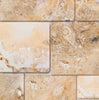 Antico Onyx Travertine 4 pcs Versailles Pattern/French Pattern Set Antiqued Hand Tumbled - SurfacesGalore