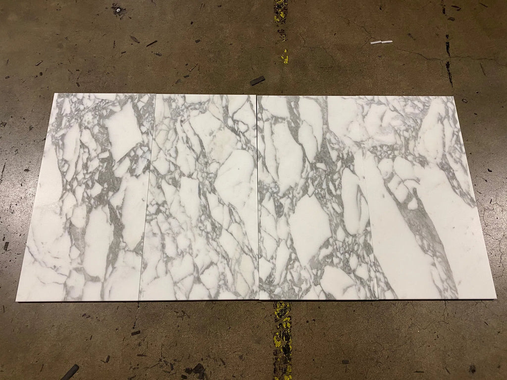 Arabescato18X18 Marble Tile Polished-Honed