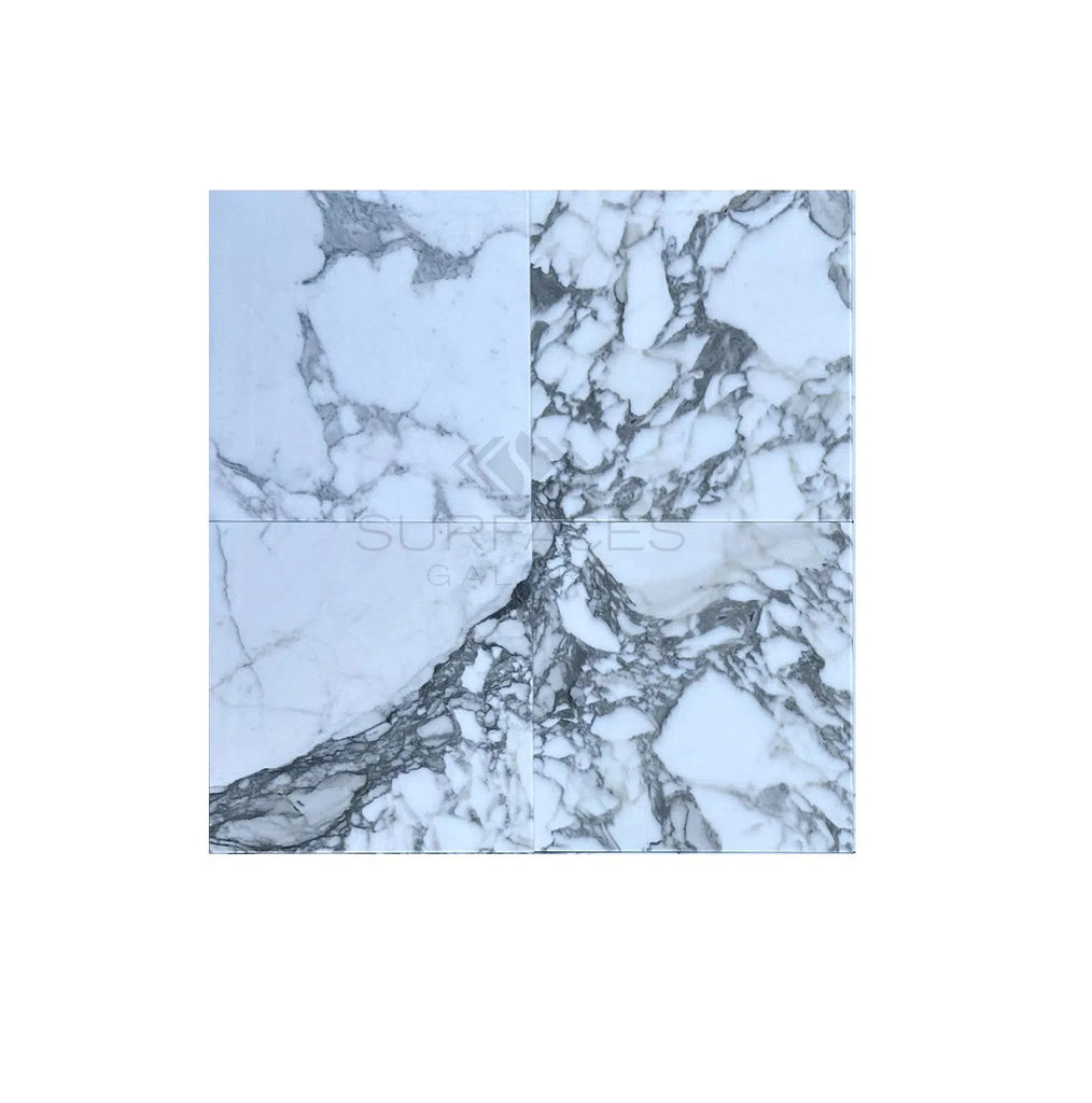 Arabescato24X24 Marble Tile Polished-Honed