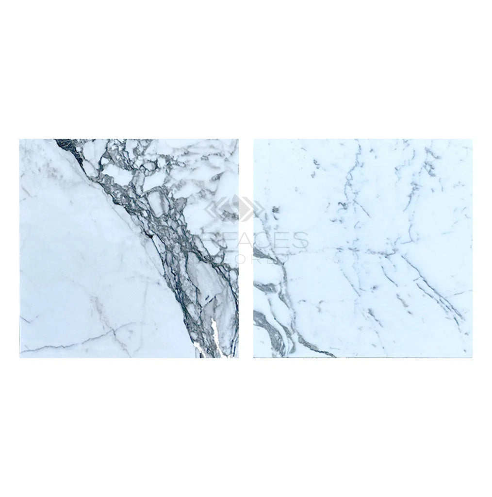 Arabescato24X24 Marble Tile Polished-Honed