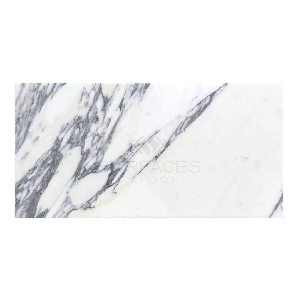 Arabescato (Italian) 12X24 Marble Tile Polished - Honed - SurfacesGalorePolished