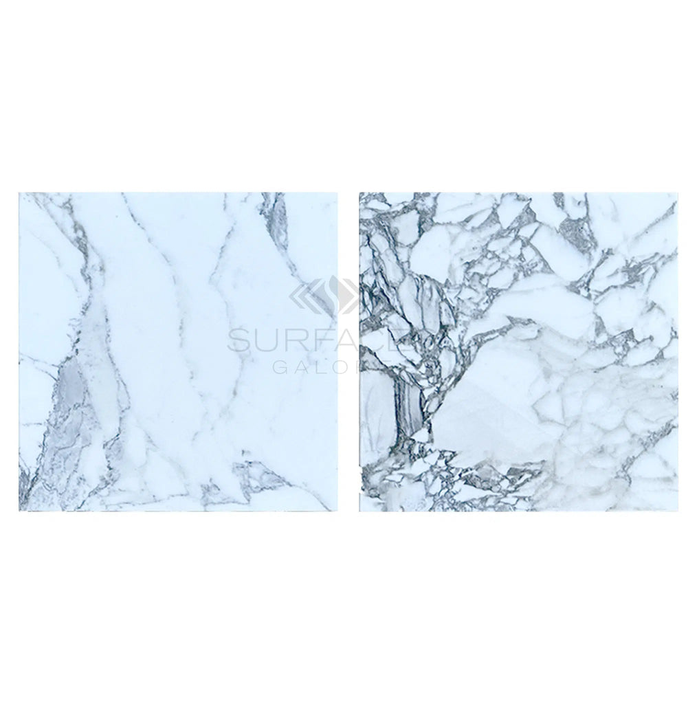 Arabescato (Italian) 18X18 Marble Tile Polished - Honed - SurfacesGalorePolished