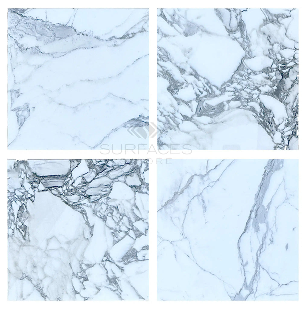 Arabescato (Italian) 18X18 Marble Tile Polished - Honed - SurfacesGalorePolished