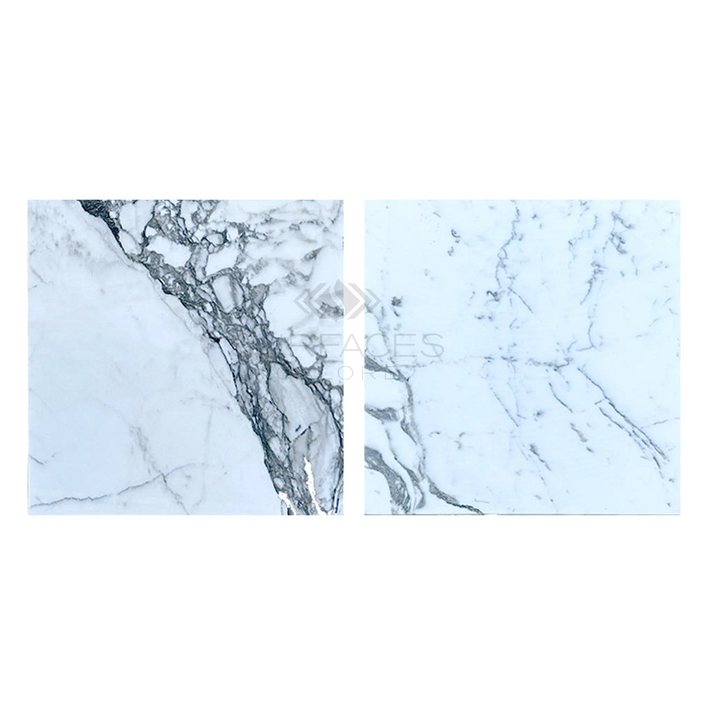 Arabescato (Italian) 24X24 Marble Tile Polished - Honed - SurfacesGalorePolished