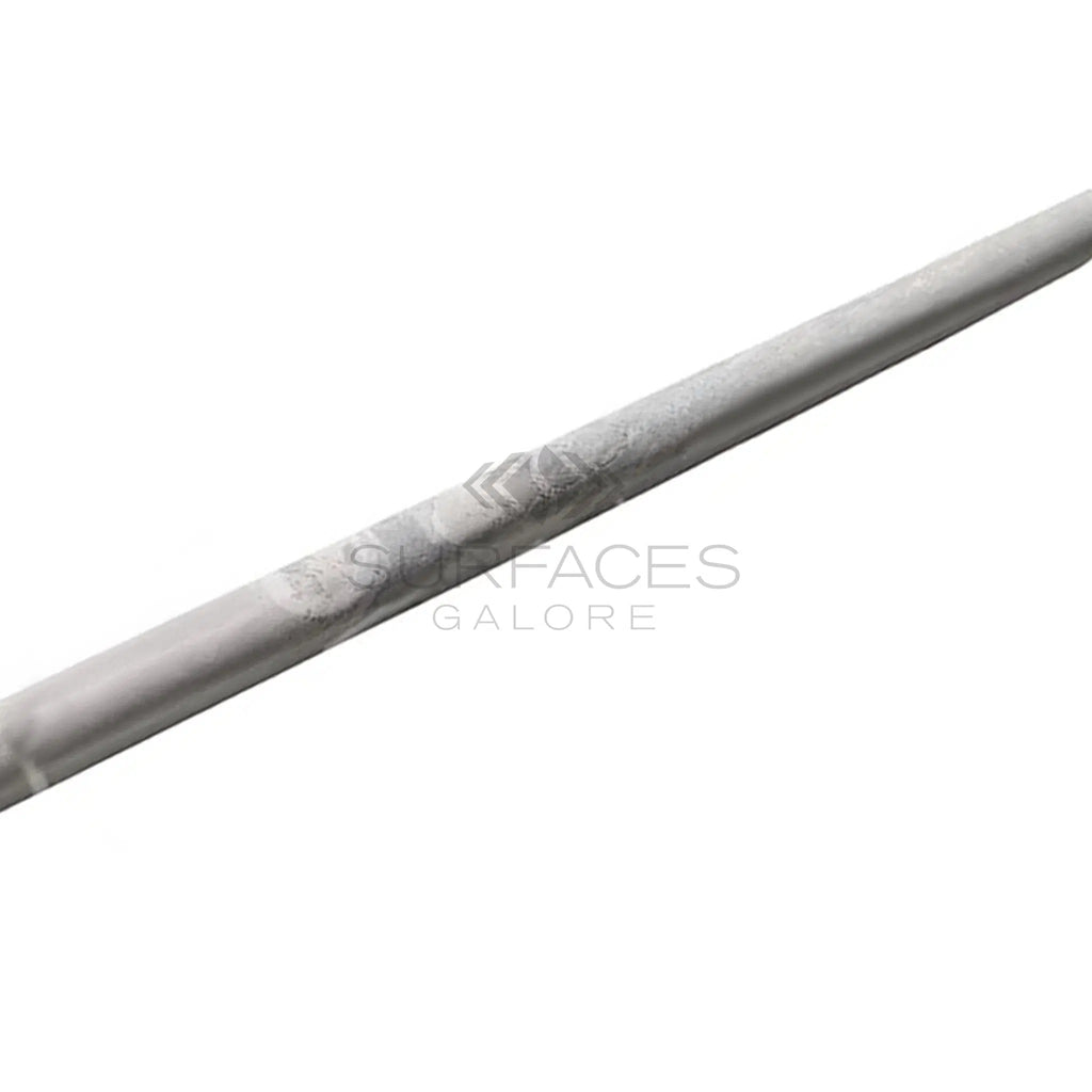 Atlantic Gray Marble 1/2X12 Pencil Liner Polished - Honed - SurfacesGalorePolished