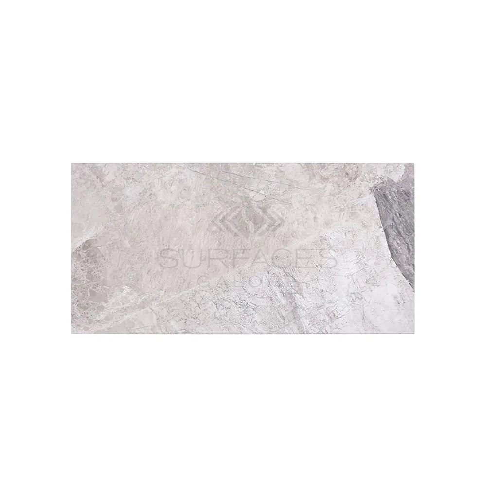 Atlantic Gray Marble 3X6 Polished-Honed