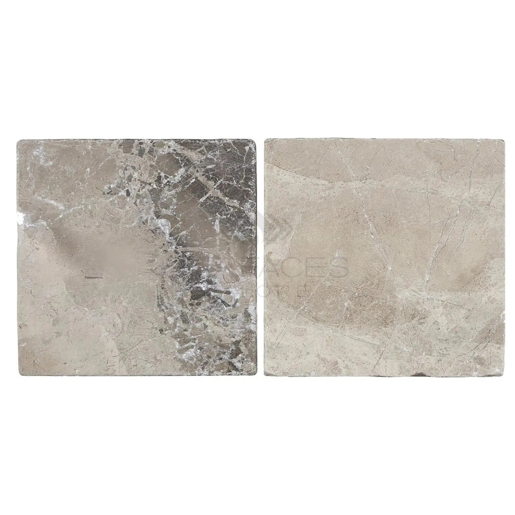 Atlantic Gray Marble 4X4 Polished-Honed