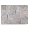 Atlantic Gray Marble 4XFree-Length Tile Split-Faced