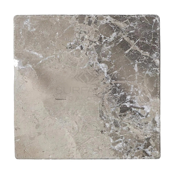 Atlantic Gray Marble 6X6 Tumbled - SurfacesGalore