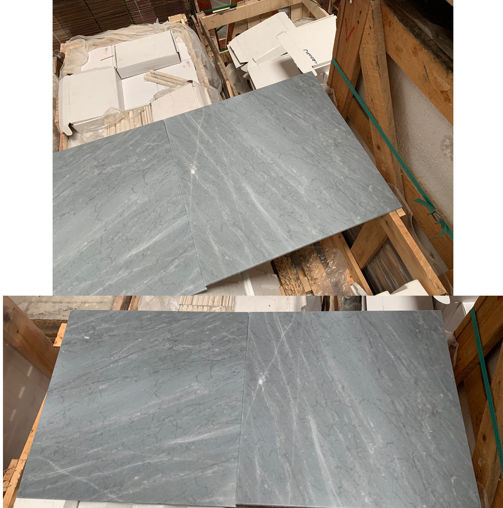 Bardiglio Imperiale 12X12 Marble Tumbled