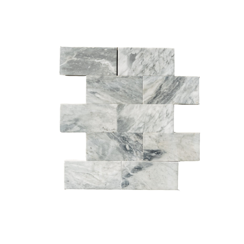 Bardiglio Nuvolato Marble 3X6 Polished or Honed - marble,floor marble,marble floor tile,marble mosaic,marble