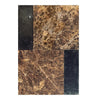 Emperador Dark 12X12 and Nero Marquina 4X12 Set