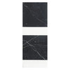 Nero Marquina 12X12 and Bianco Dolomite 4X12 Set