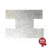 Bianco Carrara 12X24 Polished Marble Tile 260 Sq.Ft. - Discounted, Marble/Travertine Clearance Sale - SurfacesGalore