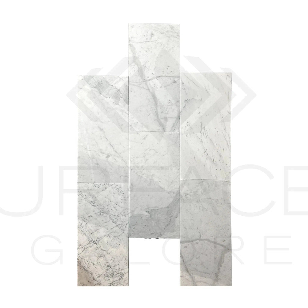 Bianco Carrara Standart 12X24 Polished Marble Tile 250 Sq.Ft. $7.47/Sq.Ft.