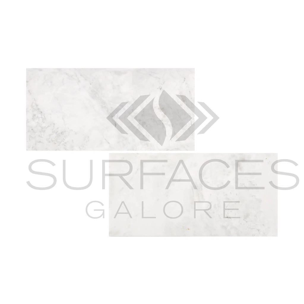 Bianco Congelato 12X24 Dolomite Leathered - SurfacesGalore