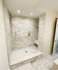 Bianco Congelato 1X2 Brick Mosaic Dolomite Leathered