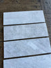 Bianco Congelato 1X2 Brick Mosaic Dolomite Leathered