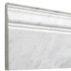 Bianco Congelato 4 3/4X12 Baseboard Trim Dolomite Leathered