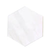 Bianco Dolomite (White Dolomite) 10X10 Hexagon Mosaic Marble Polished-Honed