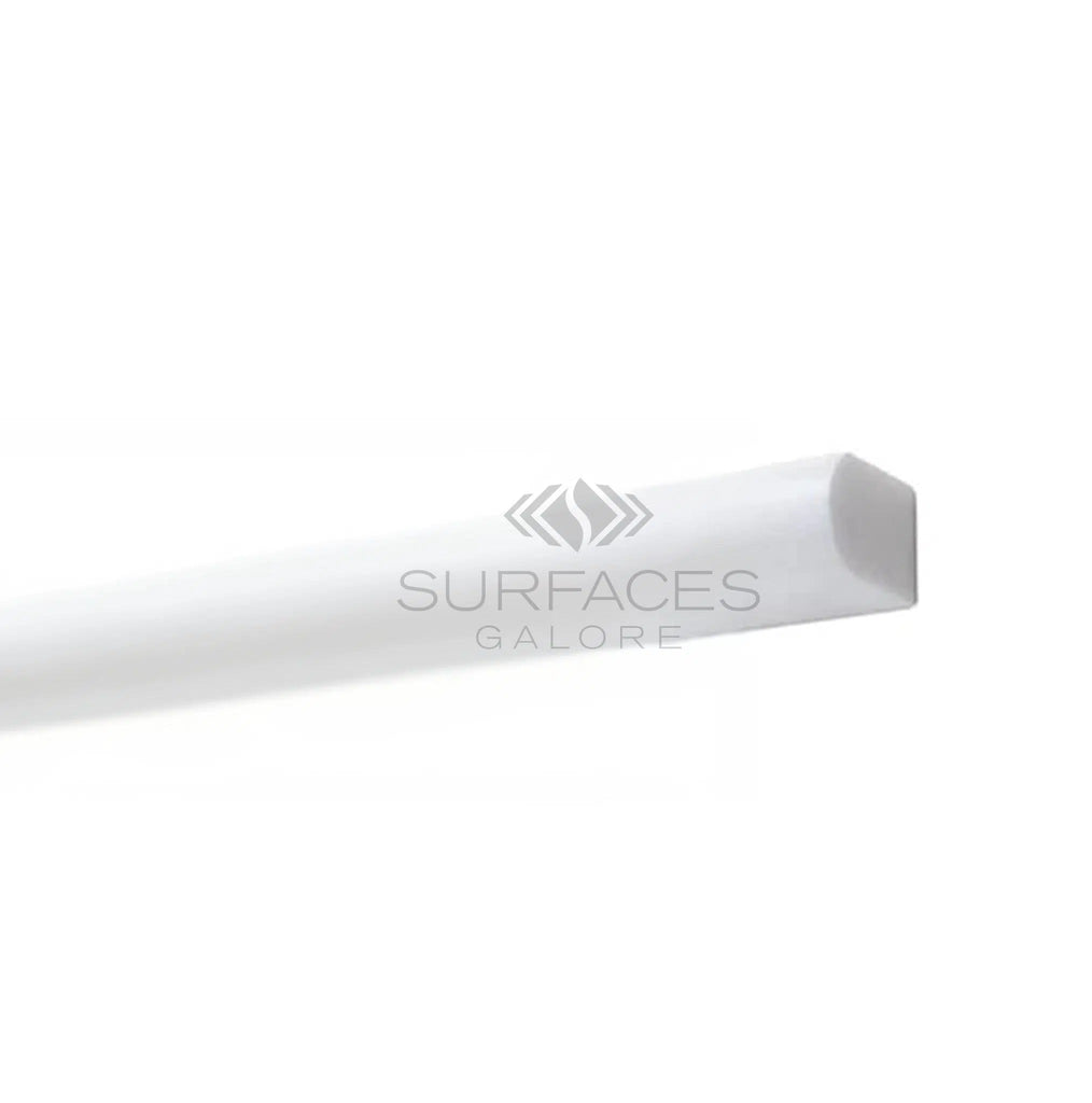 Bianco Dolomite (White Dolomite) 1/2X12 Pencil Liner Marble Polished - Honed - SurfacesGalorePolished