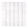 Bianco Dolomite (White Dolomite) 2X2 Mosaic Marble Polished-Honed