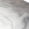 Bianco Venatino (Bianco Mare) White Marble 12X12 Polished Micro-Beveled Edge Tile 300 Sq.Ft. $4.33/Sq.Ft.