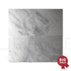 Bianco Venatino (Bianco Mare) White Marble 12X12 Polished Micro - Beveled Edge Tile 300 Sq.Ft. - Discounted, Marble/Travertine Clearance Sale - SurfacesGalore