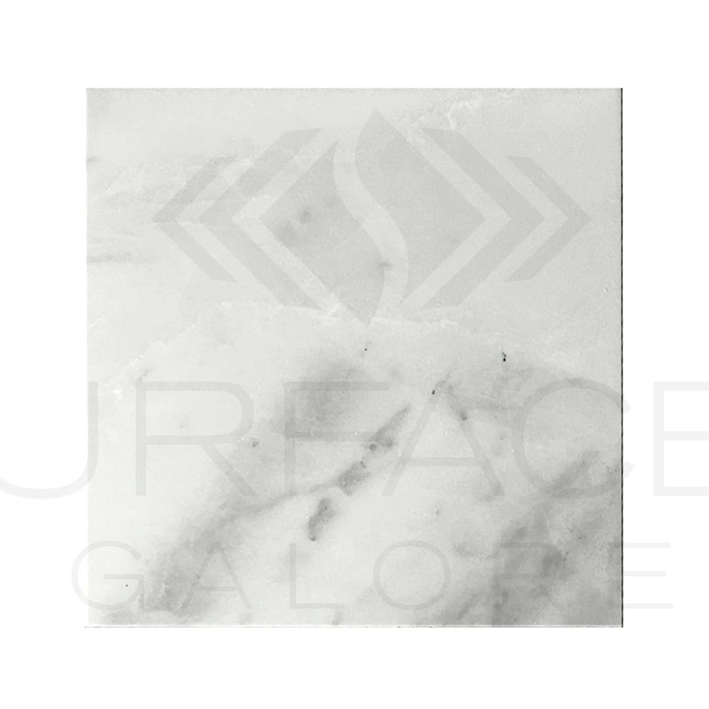 Bianco Venatino (Bianco Mare) White Marble 12X12 Polished Tile 300 Sq.Ft. $4.33/Sq.Ft.