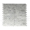 Bianco Venatino (Bianco Mare) White Marble 1X2 Brick Polished Mosaic Tile 110 Sq.Ft. $5.90/Sq.Ft.