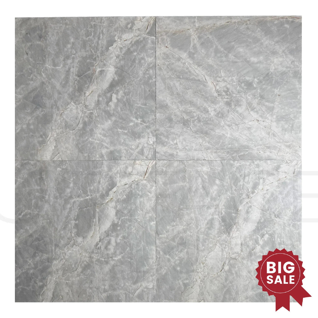 Blue Jade / Blue White Marble 24X24 Polished Tile 160 Sq.Ft. - Discounted, Marble/Travertine Clearance Sale - SurfacesGalore