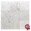 Calacatta Carrara 12X12 Polished Marble Tile 300 Sq.Ft. - Discounted, Marble/Travertine Clearance Sale - SurfacesGalore