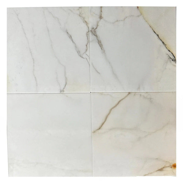 Calacatta Gold 12X12 Polished Marble Tile 300 Sq.Ft. $6.96/Sq.Ft.