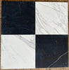 Calacatta Gold 1X1 Mosaic Marble Tile Polished-Honed