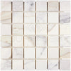 Calacatta Gold 2X2 Mosaic Marble Tile Polished-Honed