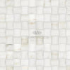 Calacatta Gold 3-D Small-Bread Mosaic Marble Tile Polished-Honed