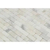 Calacatta Gold 5/8X1 1/4 Mini-Brick Mosaic Marble Tile Polished-Honed