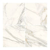 Calacatta Gold Italian Premium Marble 12X12 Polished - Honed - SurfacesGalorePolished