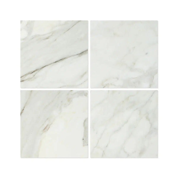 Calacatta Gold Italian Premium Marble 18X18 Polished - Honed - SurfacesGalorePolished